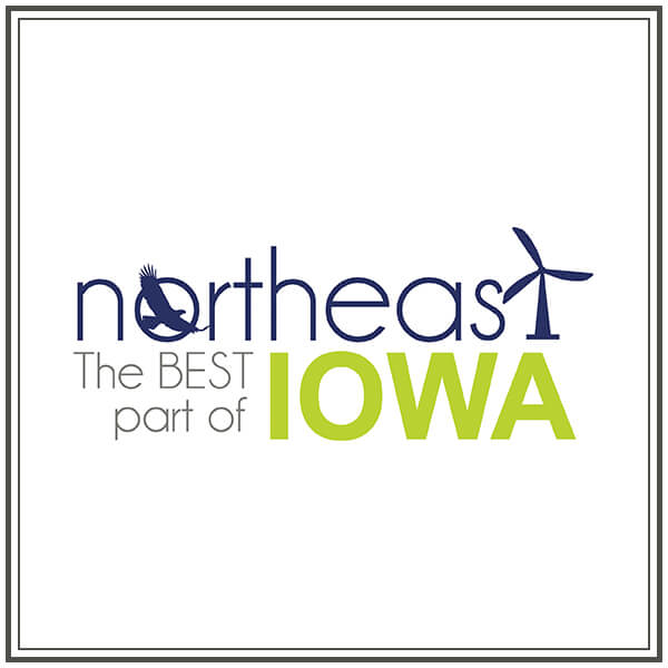 Northeast the Best Part of Iowa Logo